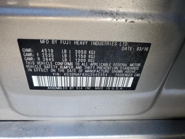 Photo 11 VIN: 4S3BNAF6XG3045354 - SUBARU LEGACY 2.5 