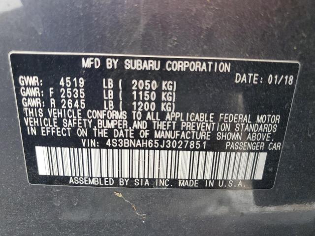 Photo 11 VIN: 4S3BNAH65J3027851 - SUBARU LEGACY 