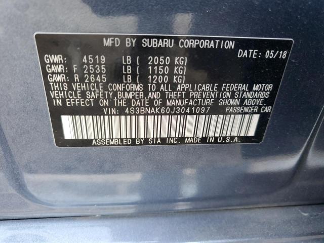 Photo 11 VIN: 4S3BNAK60J3041097 - SUBARU LEGACY 2.5 