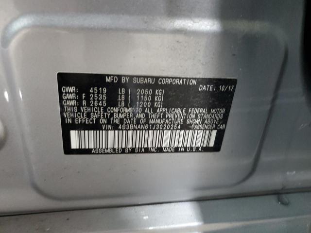 Photo 11 VIN: 4S3BNAN61J3020254 - SUBARU LEGACY 2.5 