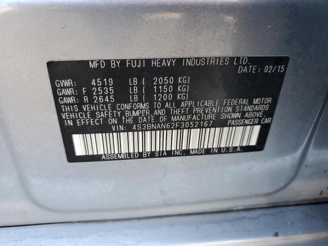 Photo 12 VIN: 4S3BNAN62F3052167 - SUBARU LEGACY 2.5 