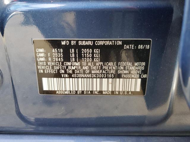 Photo 11 VIN: 4S3BNAN63K3003165 - SUBARU LEGACY 