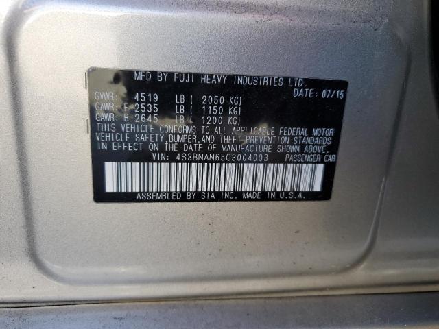 Photo 11 VIN: 4S3BNAN65G3004003 - SUBARU LEGACY 