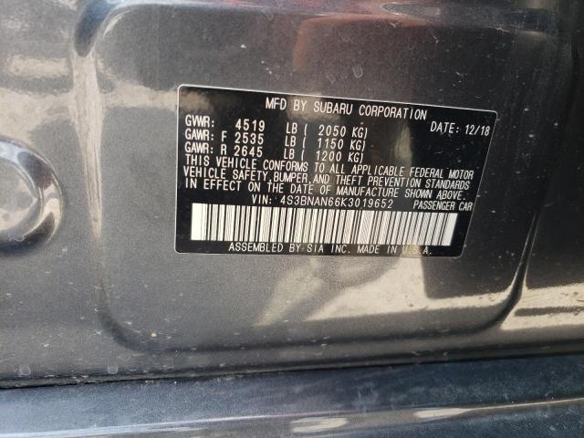 Photo 11 VIN: 4S3BNAN66K3019652 - SUBARU LEGACY 