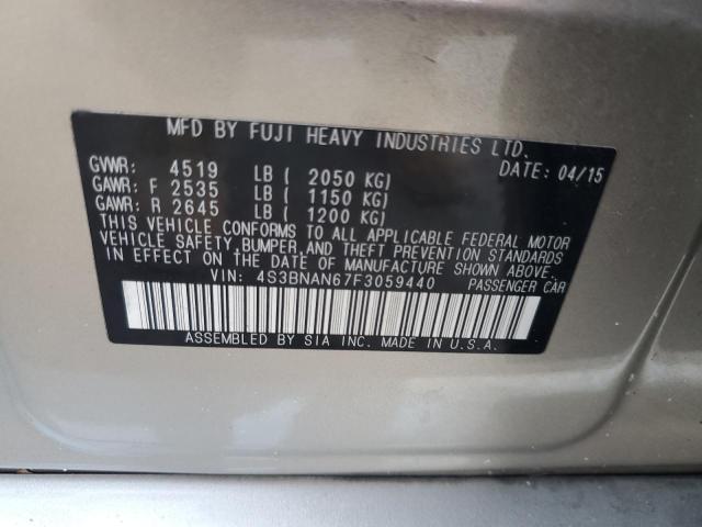 Photo 12 VIN: 4S3BNAN67F3059440 - SUBARU LEGACY 