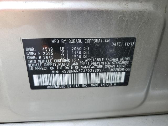 Photo 11 VIN: 4S3BNAN67J3023899 - SUBARU LEGACY 