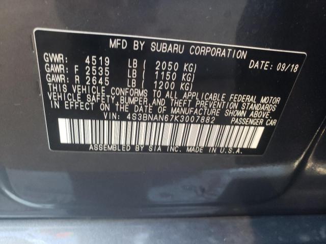 Photo 11 VIN: 4S3BNAN67K3007882 - SUBARU LEGACY 