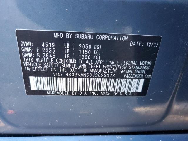 Photo 11 VIN: 4S3BNAN68J3025323 - SUBARU LEGACY 2.5 