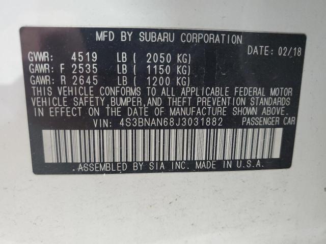 Photo 11 VIN: 4S3BNAN68J3031882 - SUBARU LEGACY 2.5 