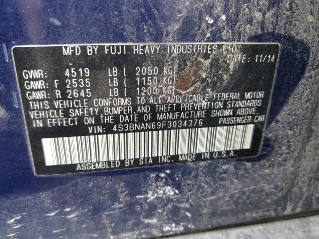 Photo 11 VIN: 4S3BNAN69F3034376 - SUBARU LEGACY 