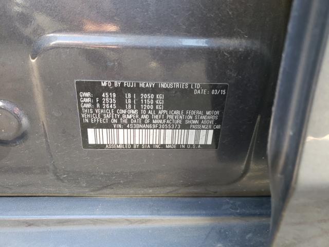 Photo 9 VIN: 4S3BNAN69F3055373 - SUBARU LEGACY 2.5 