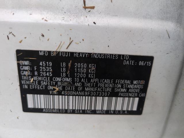 Photo 12 VIN: 4S3BNAN69F3073307 - SUBARU LEGACY 2.5 