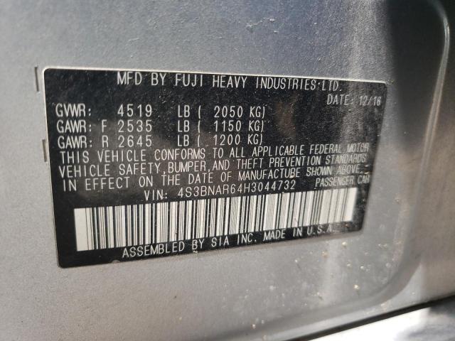 Photo 9 VIN: 4S3BNAR64H3044732 - SUBARU LEGACY SPO 