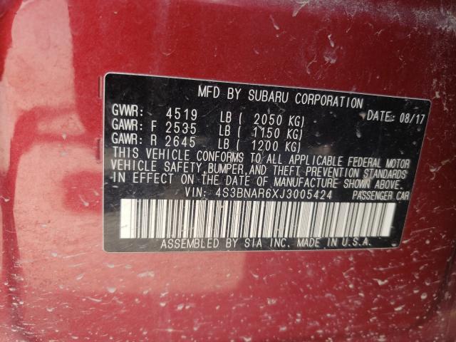 Photo 9 VIN: 4S3BNAR6XJ3005424 - SUBARU LEGACY SPO 