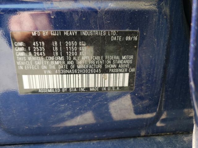 Photo 9 VIN: 4S3BNAS62H3026045 - SUBARU LEGACY SPO 