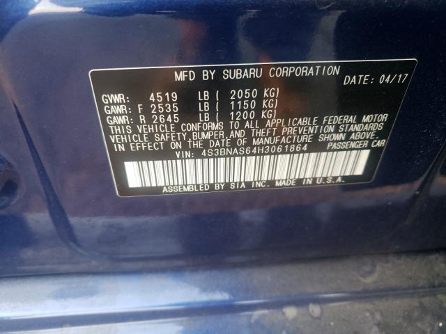 Photo 9 VIN: 4S3BNAS64H3061864 - SUBARU LEGACY SPO 