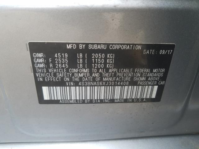 Photo 9 VIN: 4S3BNAS6XJ3014408 - SUBARU LEGACY SPO 