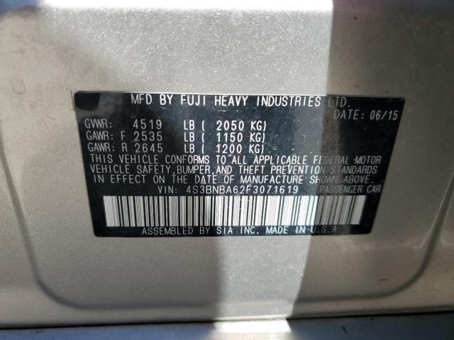 Photo 11 VIN: 4S3BNBA62F3071619 - SUBARU LEGACY 2.5 