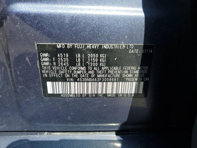 Photo 11 VIN: 4S3BNBA63F3008691 - SUBARU LEGACY 