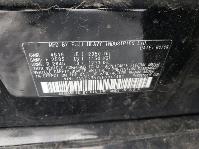 Photo 9 VIN: 4S3BNBA68F3042481 - SUBARU LEGACY 2.5 