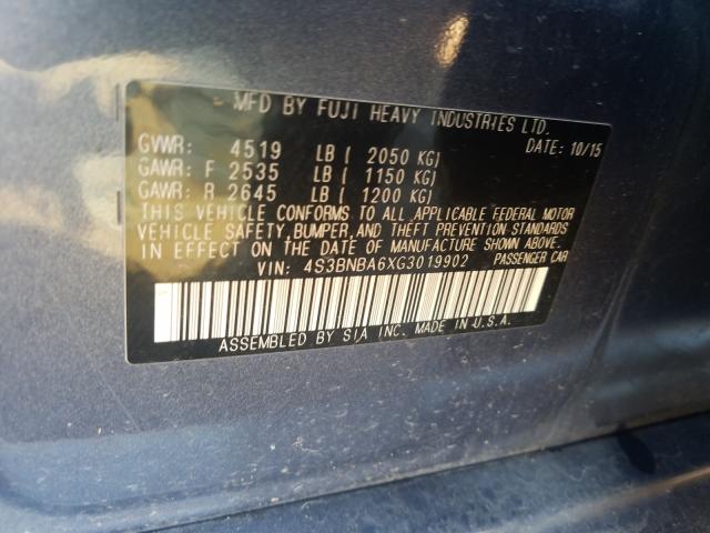 Photo 9 VIN: 4S3BNBA6XG3019902 - SUBARU LEGACY 2.5 