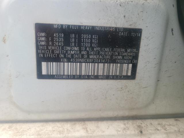 Photo 11 VIN: 4S3BNBC68F3041473 - SUBARU LEGACY 2.5 