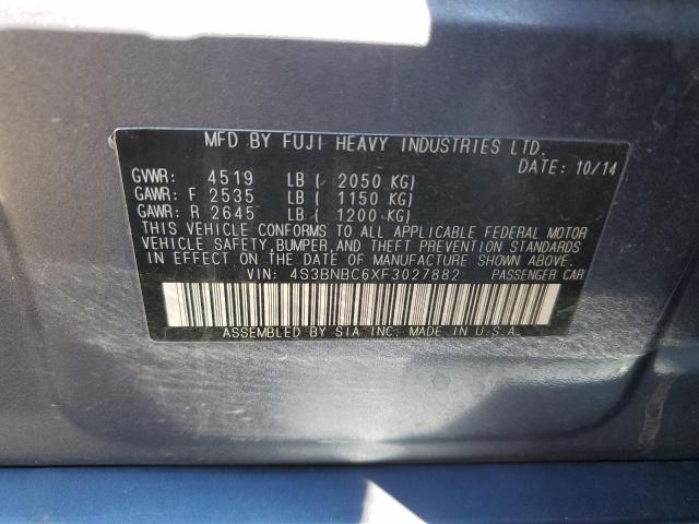 Photo 11 VIN: 4S3BNBC6XF3027882 - SUBARU LEGACY 2.5 