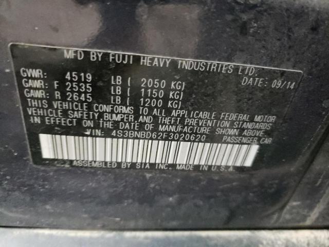 Photo 11 VIN: 4S3BNBD62F3020620 - SUBARU LEGACY 2.5 