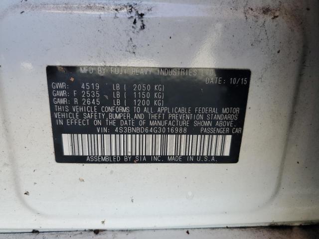 Photo 11 VIN: 4S3BNBD64G3016988 - SUBARU LEGACY 2.5 