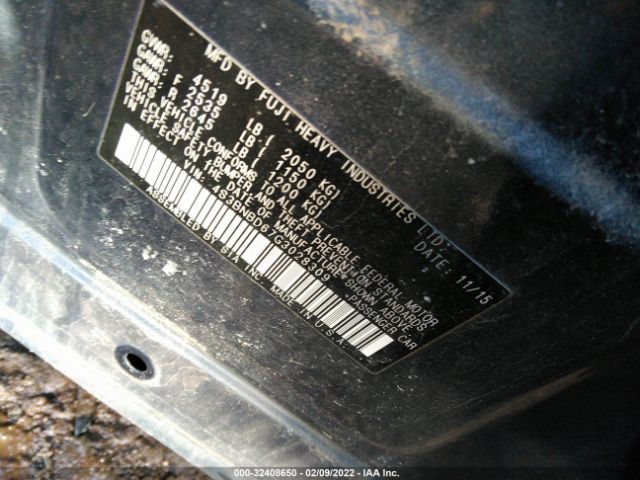 Photo 8 VIN: 4S3BNBD67G3028309 - SUBARU LEGACY 