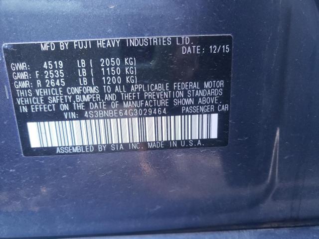 Photo 9 VIN: 4S3BNBE64G3029464 - SUBARU LEGACY 2.5 