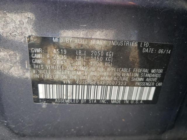 Photo 11 VIN: 4S3BNBE6XF3007323 - SUBARU LEGACY 2.5 