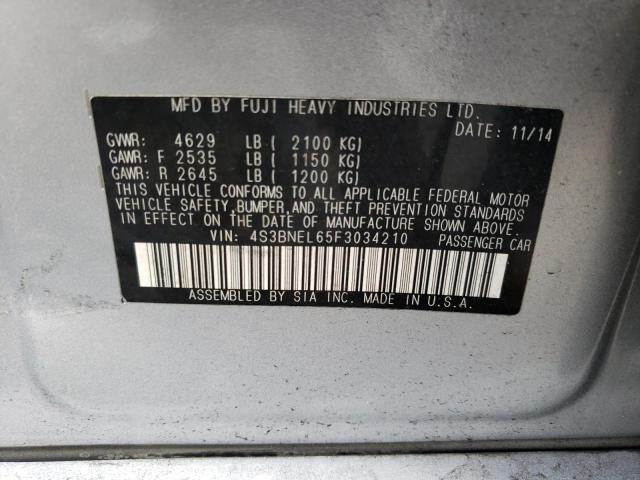 Photo 11 VIN: 4S3BNEL65F3034210 - SUBARU LEGACY 