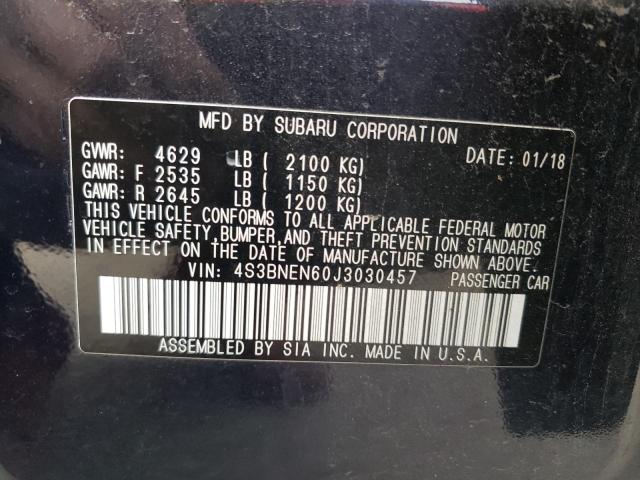 Photo 9 VIN: 4S3BNEN60J3030457 - SUBARU LEGACY 3.6 