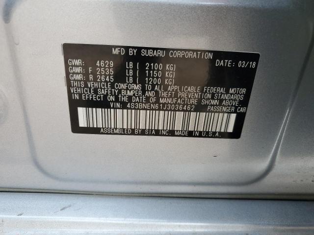 Photo 11 VIN: 4S3BNEN61J3036462 - SUBARU LEGACY 