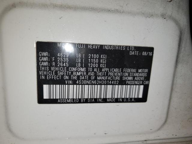 Photo 12 VIN: 4S3BNEN62H3014402 - SUBARU LEGACY 3.6 