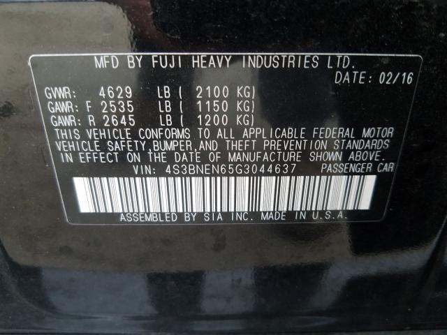 Photo 9 VIN: 4S3BNEN65G3044637 - SUBARU LEGACY 