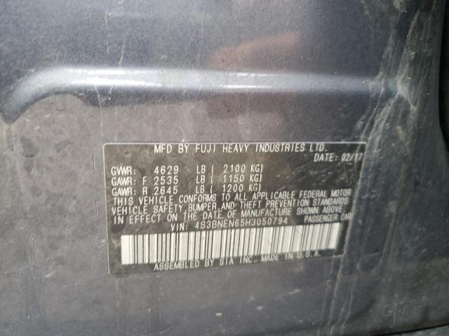 Photo 11 VIN: 4S3BNEN65H3050794 - SUBARU LEGACY 3.6 