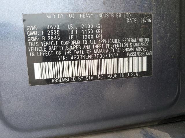 Photo 12 VIN: 4S3BNEN67F3071157 - SUBARU LEGACY 