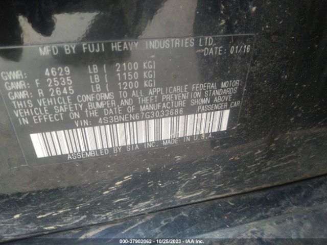 Photo 8 VIN: 4S3BNEN67G3033686 - SUBARU LEGACY 