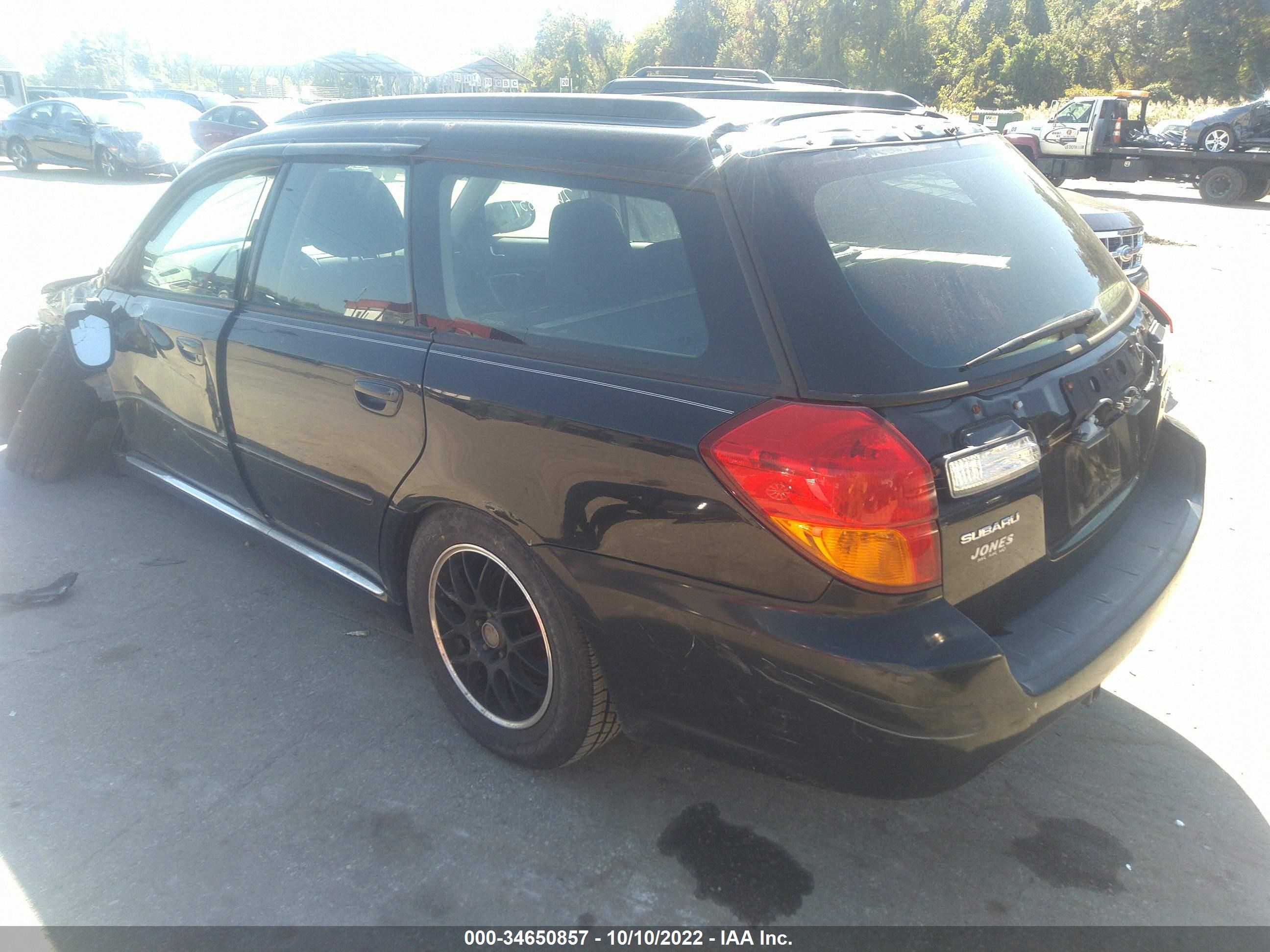 Photo 2 VIN: 4S3BP626267309252 - SUBARU LEGACY 