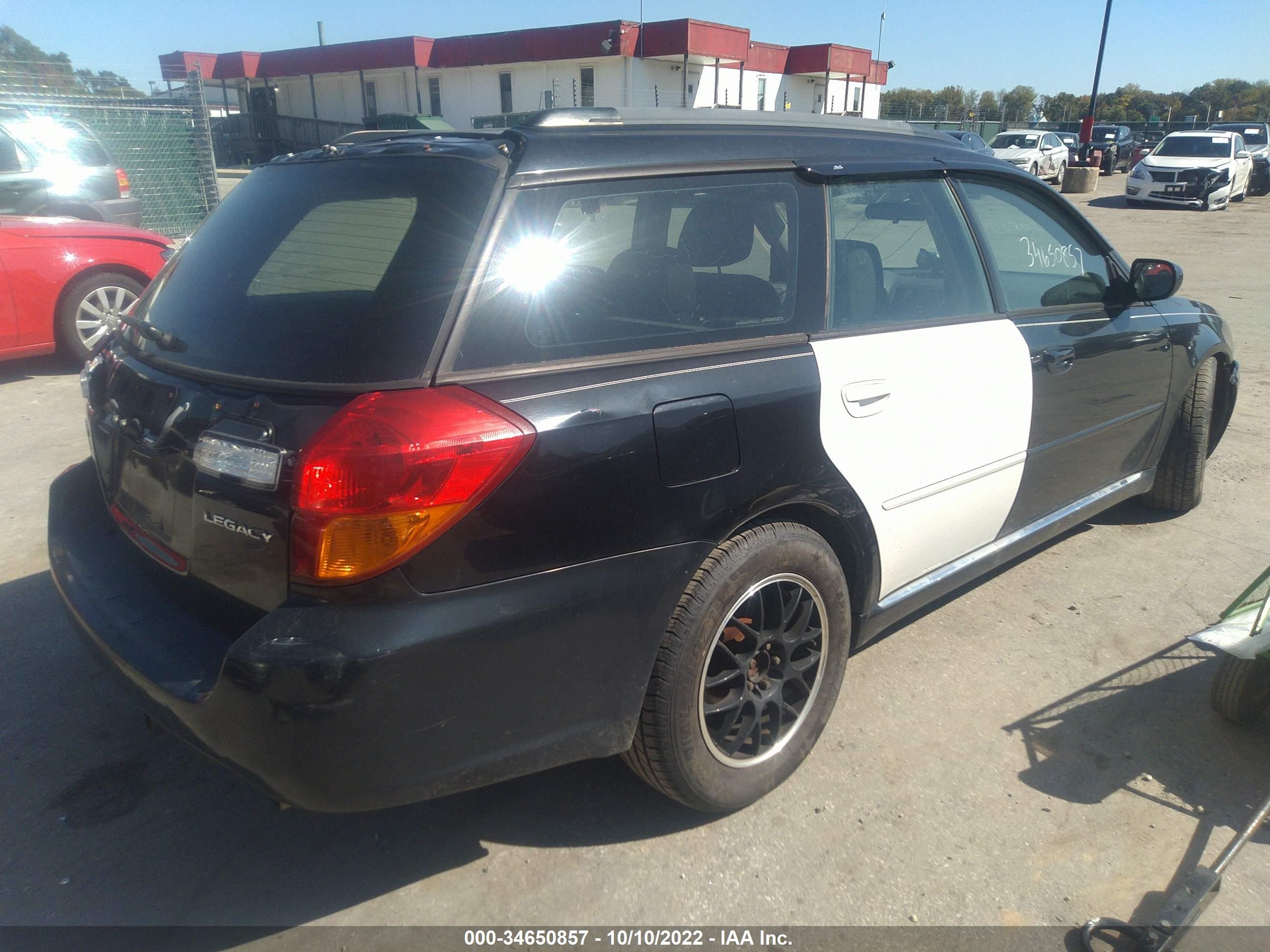 Photo 3 VIN: 4S3BP626267309252 - SUBARU LEGACY 