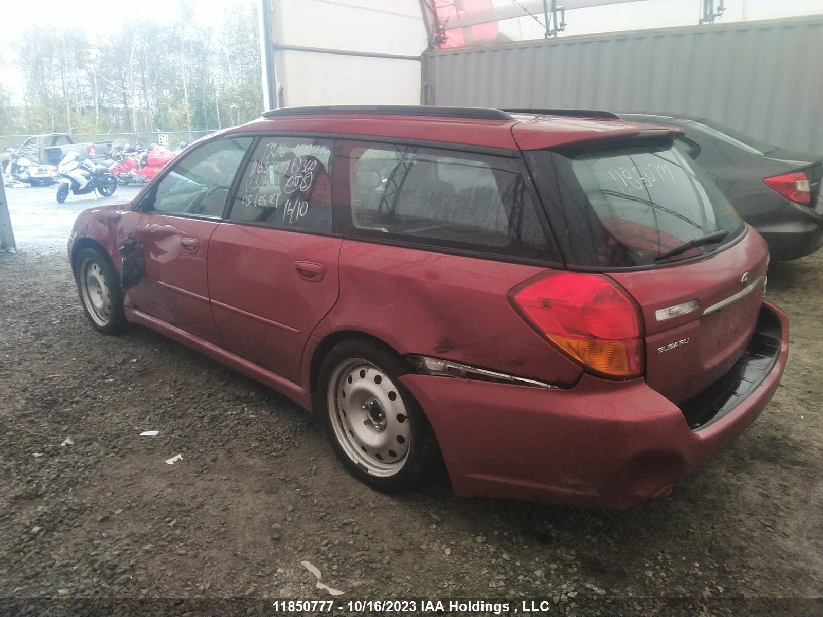 Photo 2 VIN: 4S3BP686154322680 - SUBARU LEGACY 