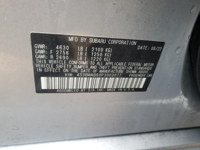 Photo 12 VIN: 4S3BWAB60P3002077 - SUBARU LEGACY 