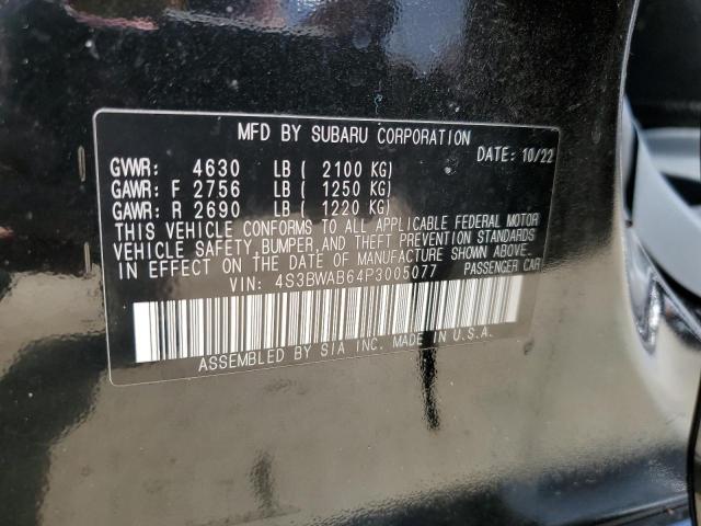 Photo 12 VIN: 4S3BWAB64P3005077 - SUBARU LEGACY 