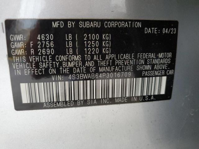 Photo 12 VIN: 4S3BWAB64P3016709 - SUBARU LEGACY 