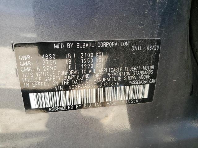 Photo 11 VIN: 4S3BWAB67L3031876 - SUBARU LEGACY 