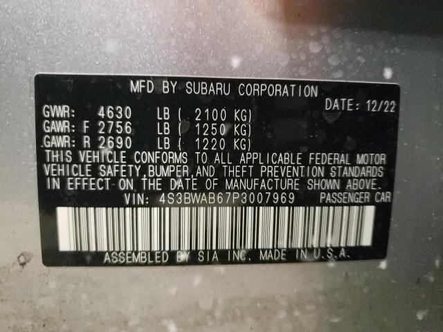 Photo 11 VIN: 4S3BWAB67P3007969 - SUBARU LEGACY 