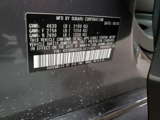 Photo 11 VIN: 4S3BWAB69L3025481 - SUBARU LEGACY 