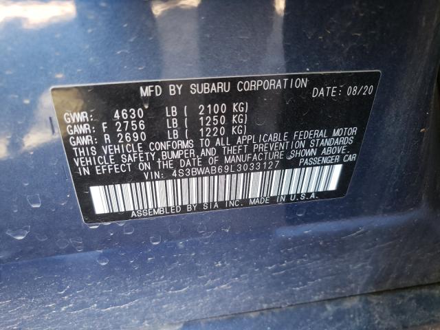 Photo 9 VIN: 4S3BWAB69L3033127 - SUBARU LEGACY 